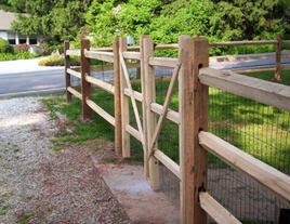 Split fence installation & repair